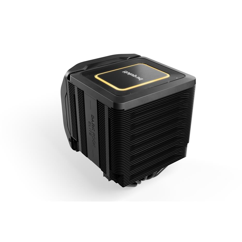 be quiet! Dark Rock Elite Luftkühler 135mm PWM Lüfter Hochleistungs-Heatpipes Frontlüfter ARGB LEDs Speed Switch