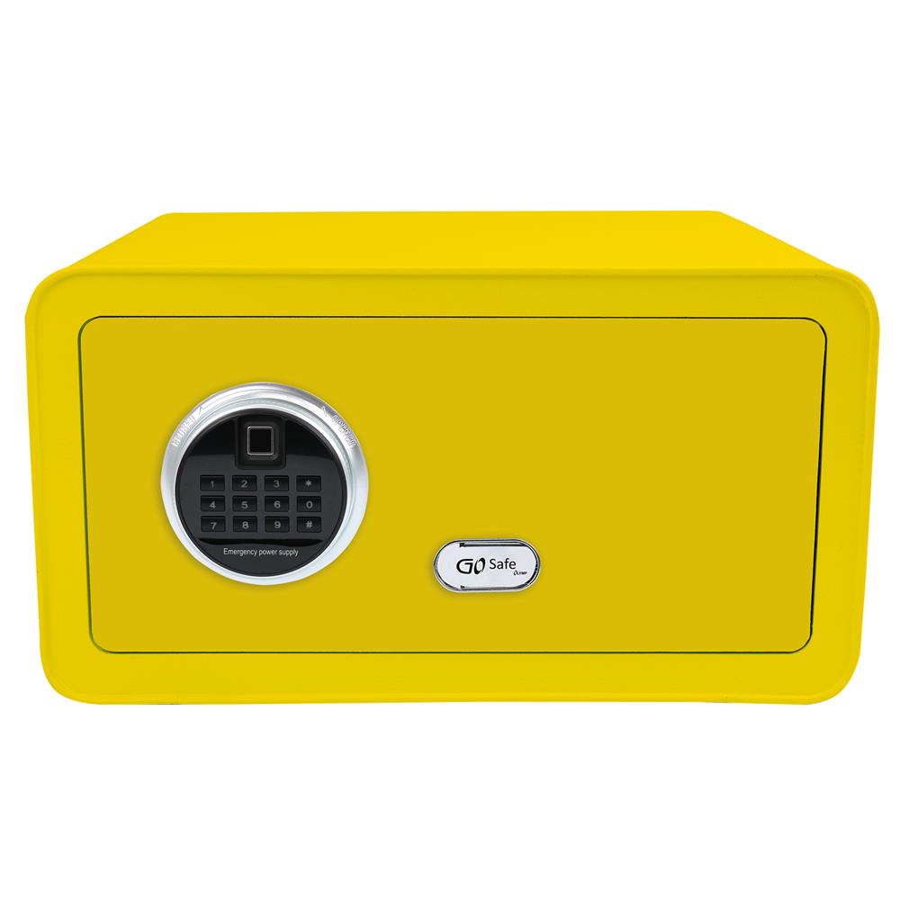 Olympia Tresor GOsafe 2.0 210FP 28 Liter Gelb mit Fingerabdruck