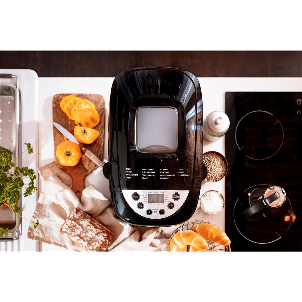 Mesko MS 6022 Brotbackautomat 15 Programme 750–1250 g Schwarz