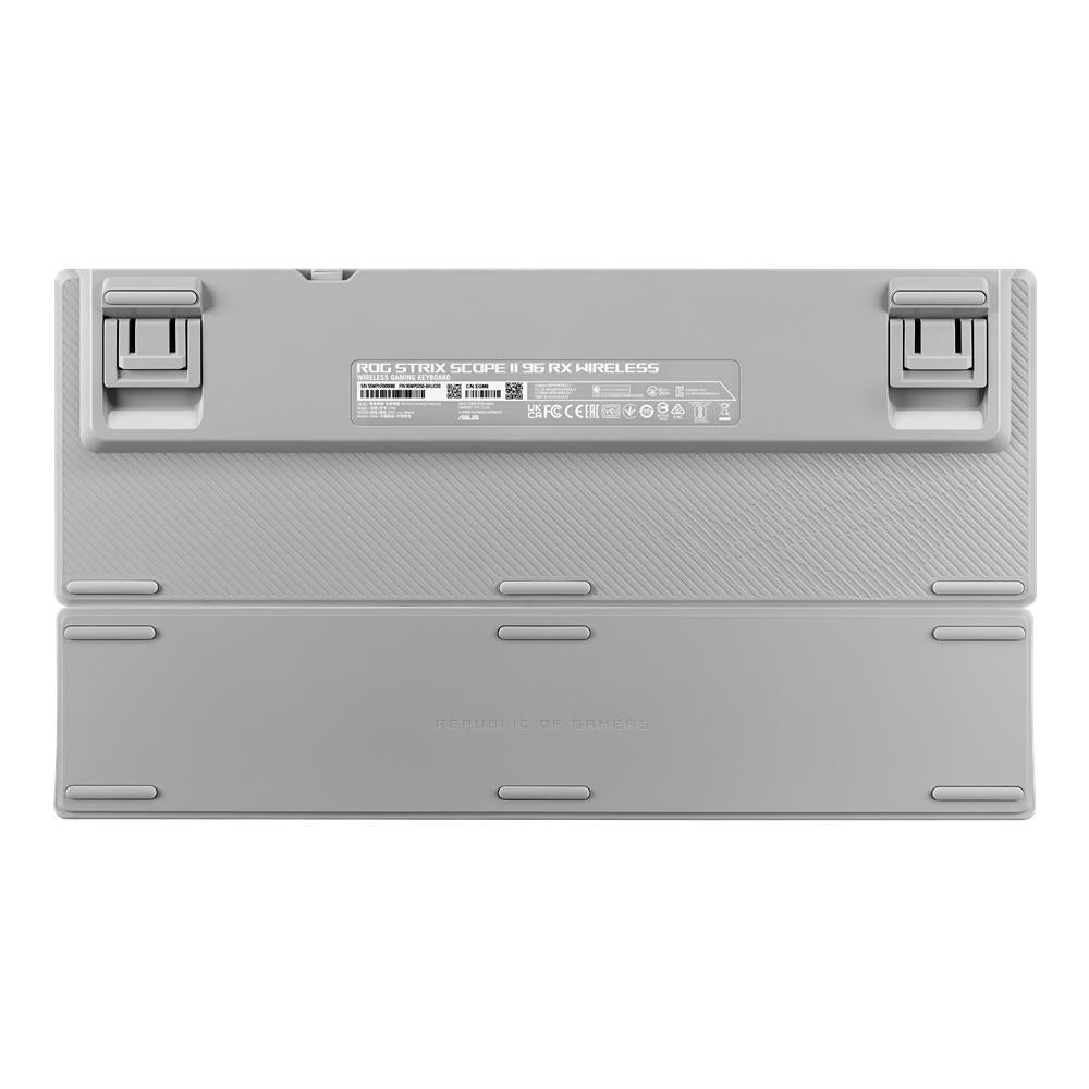 ASUS ROG Strix Scope II 96 RX Wireless White – Gaming-Tastatur, Tri-Mode, RGB