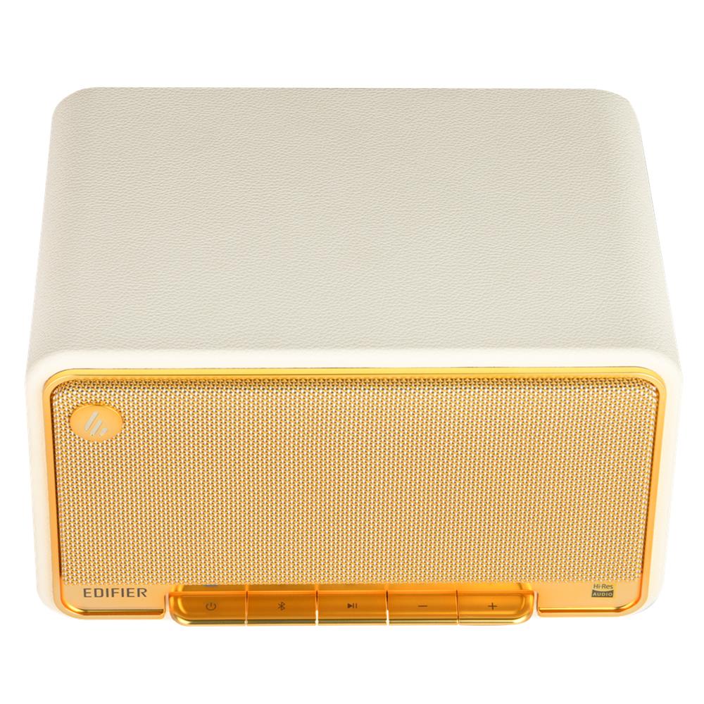 Edifier D32 Multiroom-fähiger WiFi Lautsprecher mit Bluetooth, Weiß