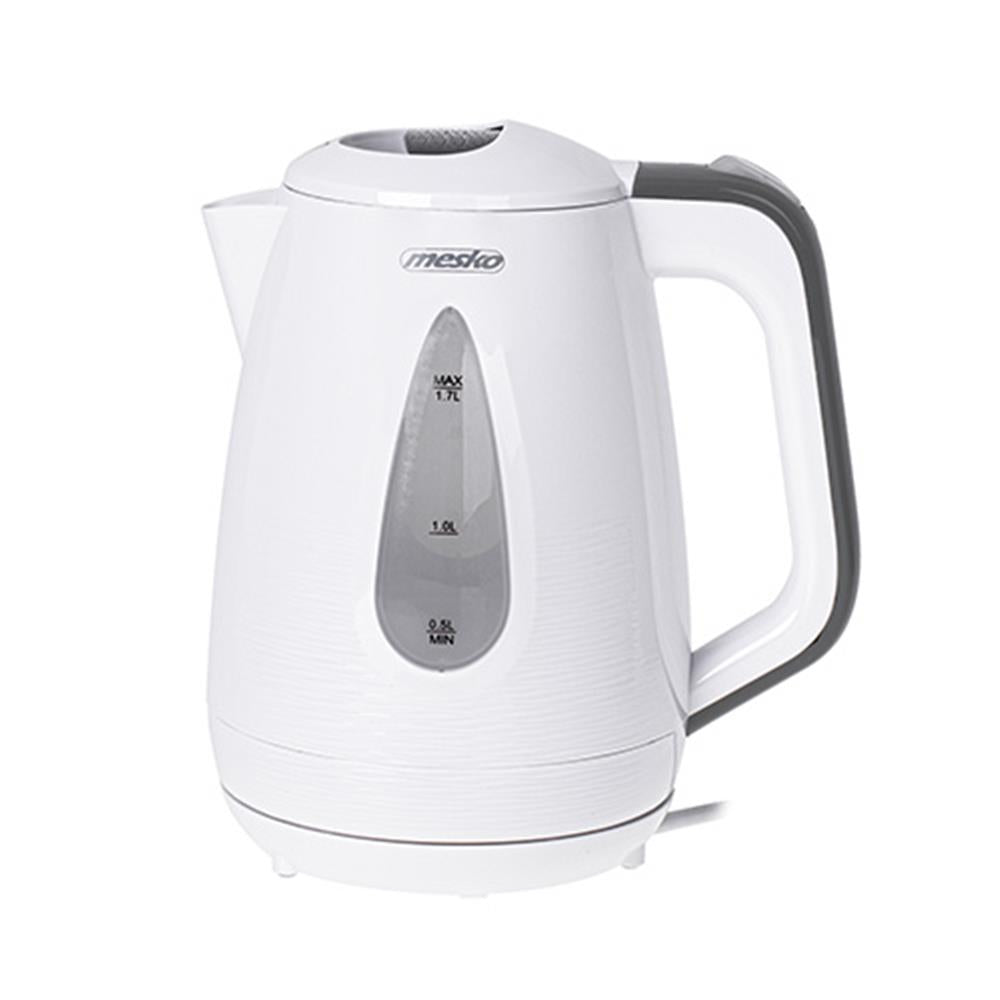Mesko MS 1261 Wasserkocher 1,7 Liter Weiß Grau