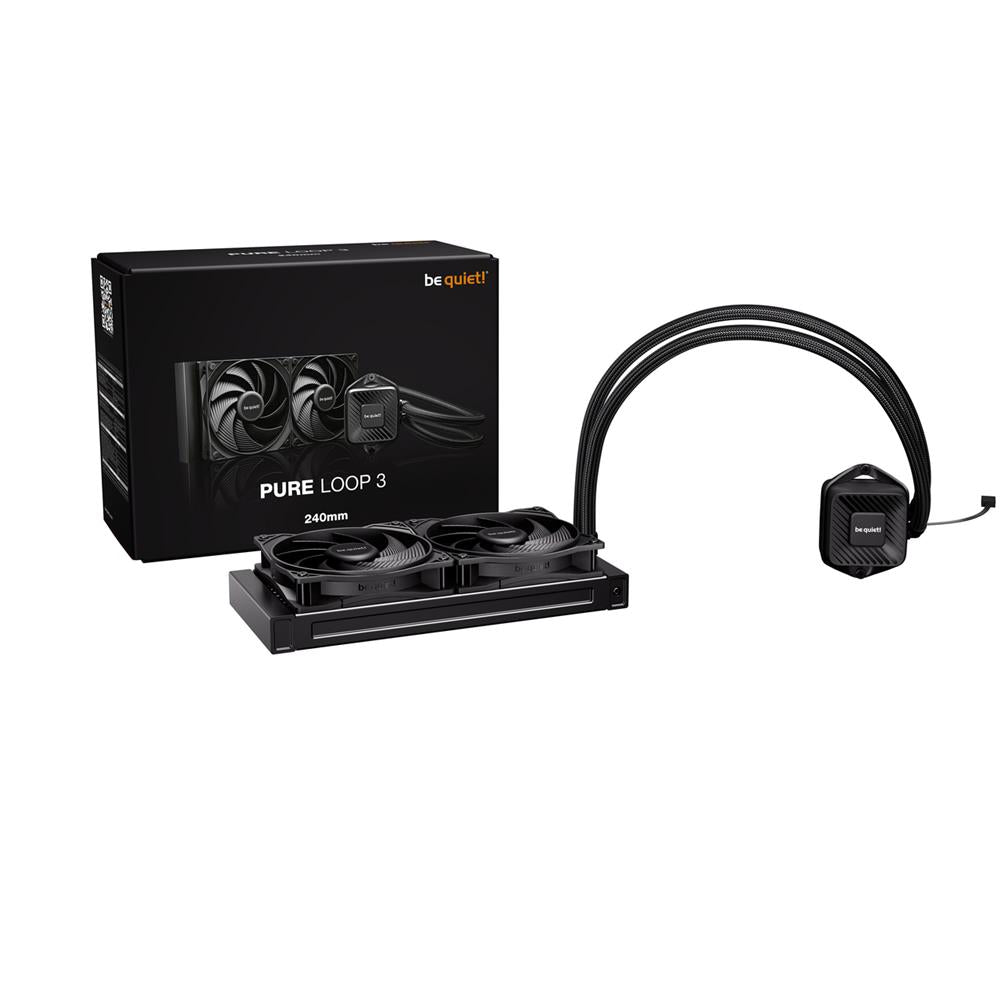be quiet! Pure Loop 3 240 mm All-in-One-Wasserkühlung für leicht übertaktete AMD/Intel-Systeme