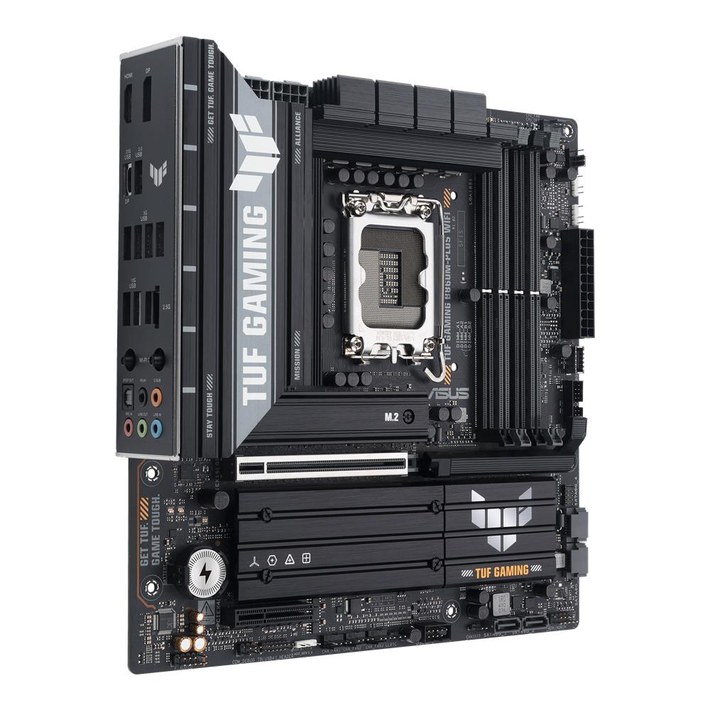 ASUS TUF Gaming B860M-PLUS WIFI Mainboard LGA 1851 mATX DDR5 PCIe 5.0 WiFi 7