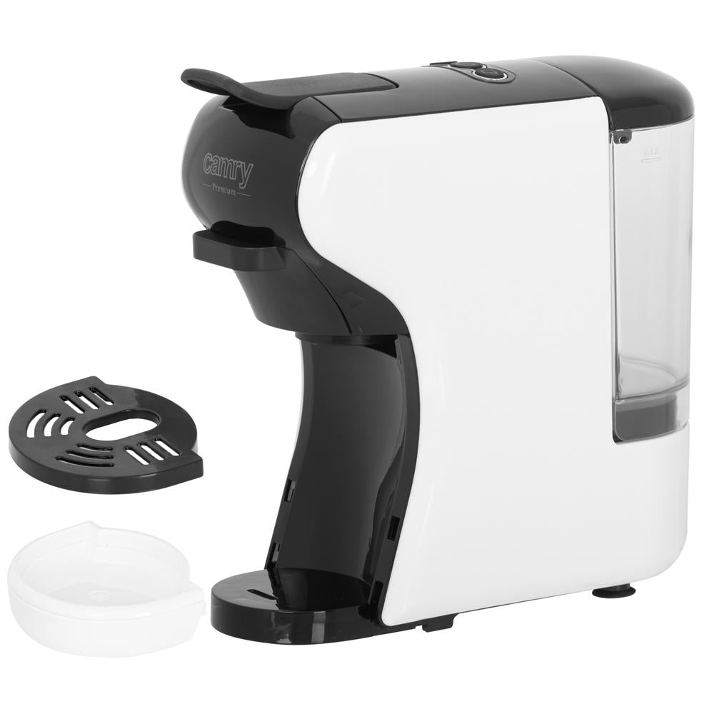 Camry CR 4414 Multi-Kapsel-Espressomaschine Weiß Kaffeemaschine Kapselmaschine