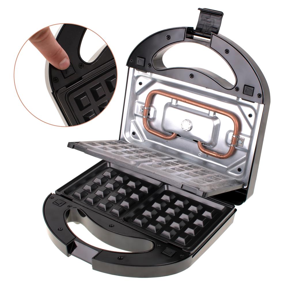 Mesko MS 3045 3 in 1 Sandwichtoaster Grill Waffeleisen