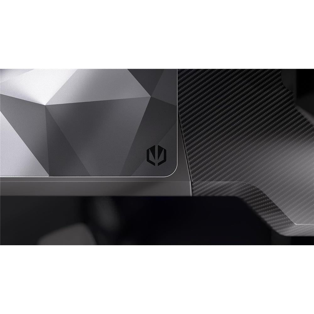 ENDORFY Crystal Black L, Mauspad, schwarz, Rutschfest, 450x400 mm