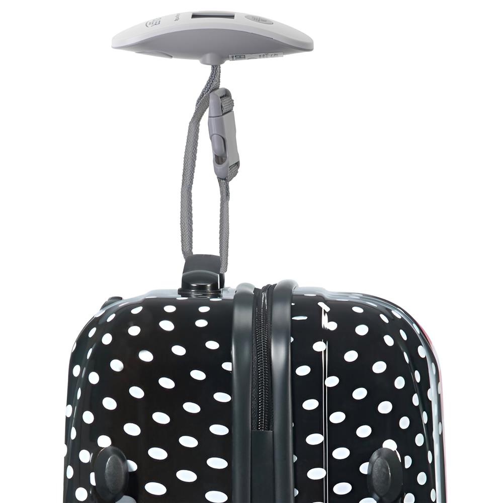 Adler AD 8189 Reisegepäckwaage 40kg weiß-grau – Kompakt & präzise