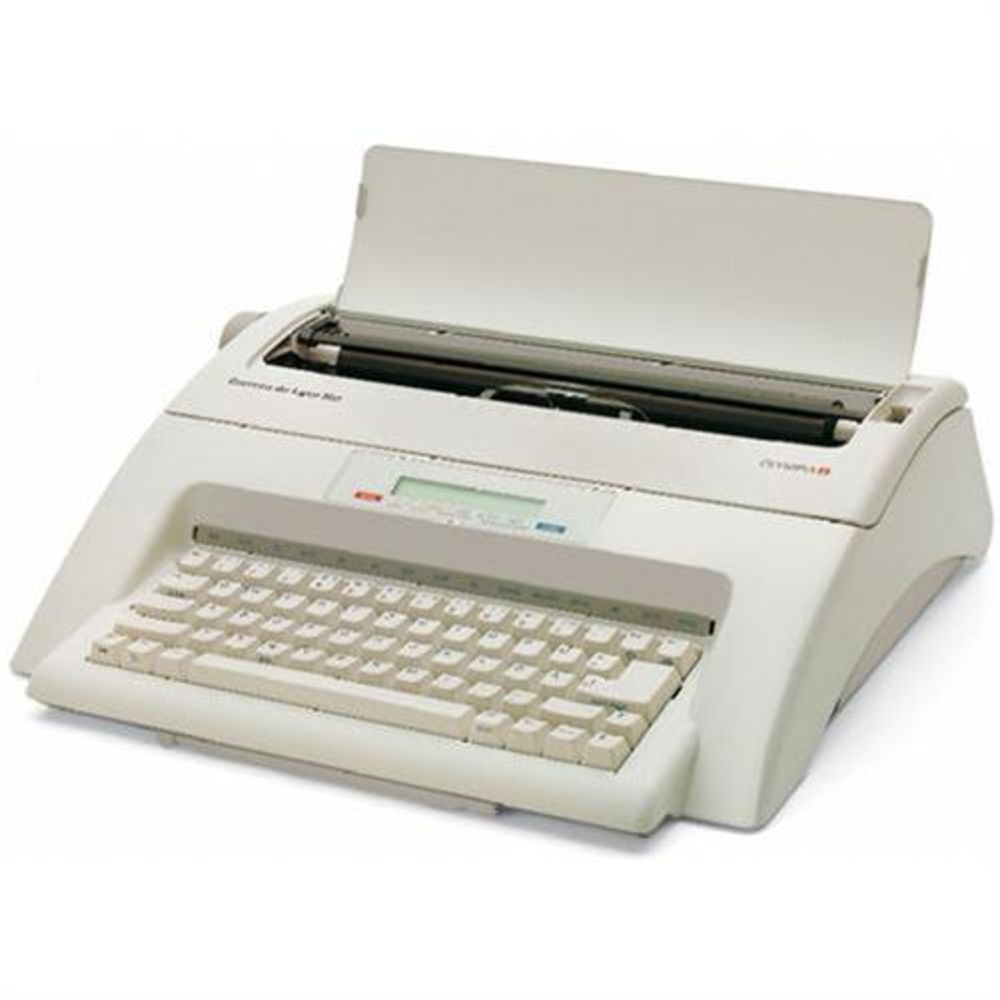 Olympia Schreibmaschine Carrera de luxe MD mit LC Display