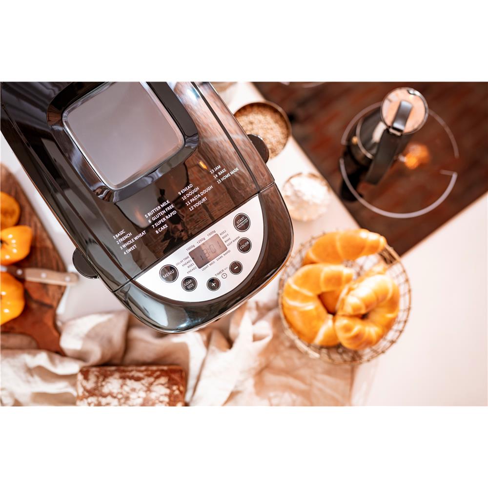 Mesko MS 6022 Brotbackautomat 15 Programme 750–1250 g Schwarz