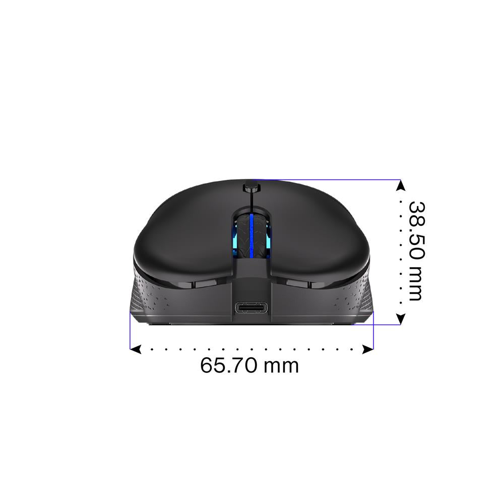 ENDORFY Gem Plus Wireless, Leichte kabellose Gaming-Maus (74 g), 26000 DPI, Schwarz | EY6A013