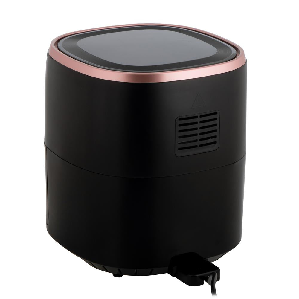 Adler AD 6322 Heißluftfritteuse 5 L mit LED-Touchpanel, 12 Programmen, 2000 W, schwarz