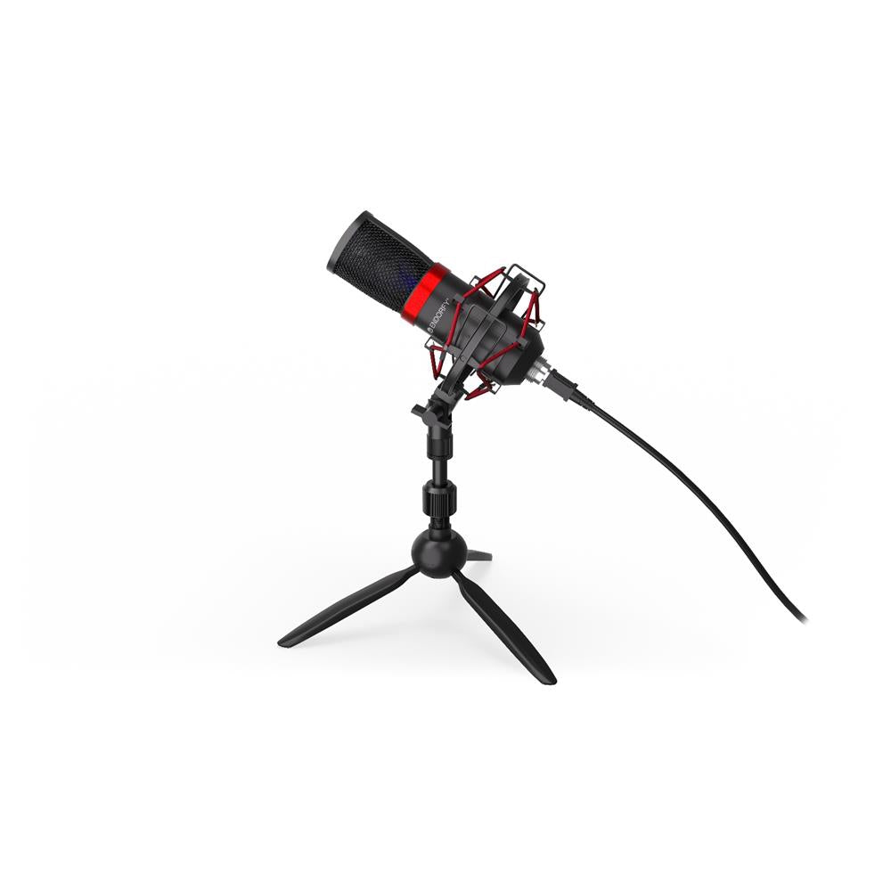 ENDORFY Solum Streaming T USB Mikrofon Schwarz mit Mute Button