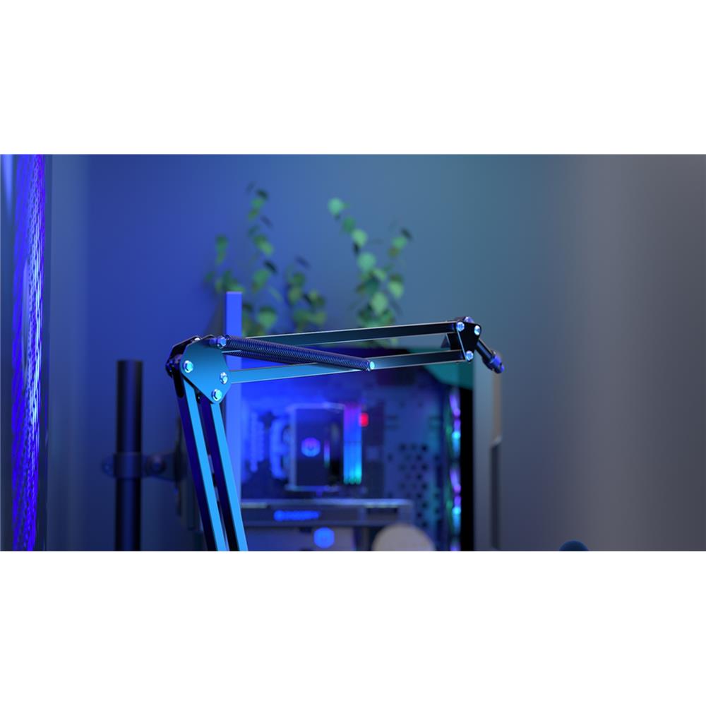 ENDORFY Streaming Boom Arm Mikrofonarm mit integriertem USB C Kabel Schwarz