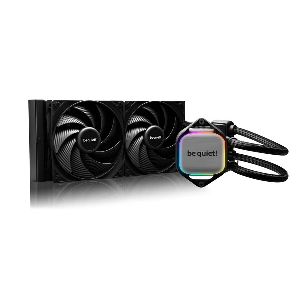 be quiet! Pure Loop 2 240mm All-in-One Wasserkühlung AMD/ Intel Systeme 2x Pure Wings 3 PWM high-speed Lüfter ARGB
