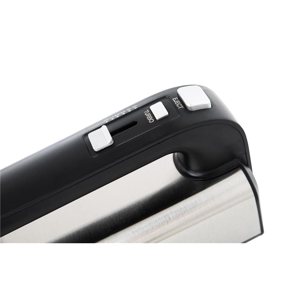 Adler AD 4225 Handmixer 300 W Edelstahl mit 5 Geschwindigkeiten Silber Schwarz
