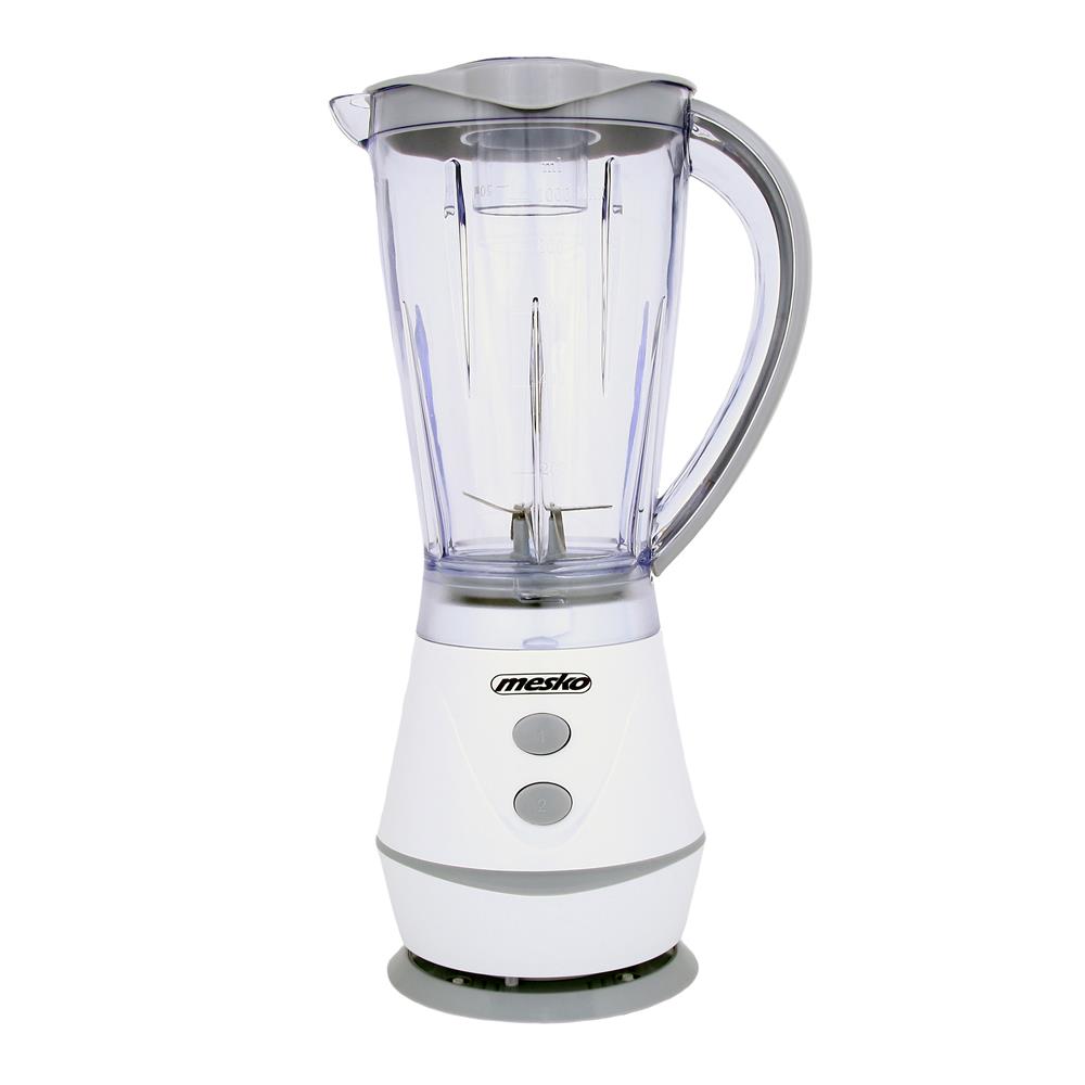 Mesko MS 4060G Standmixer 1 Liter 250 Watt Weiß Grau