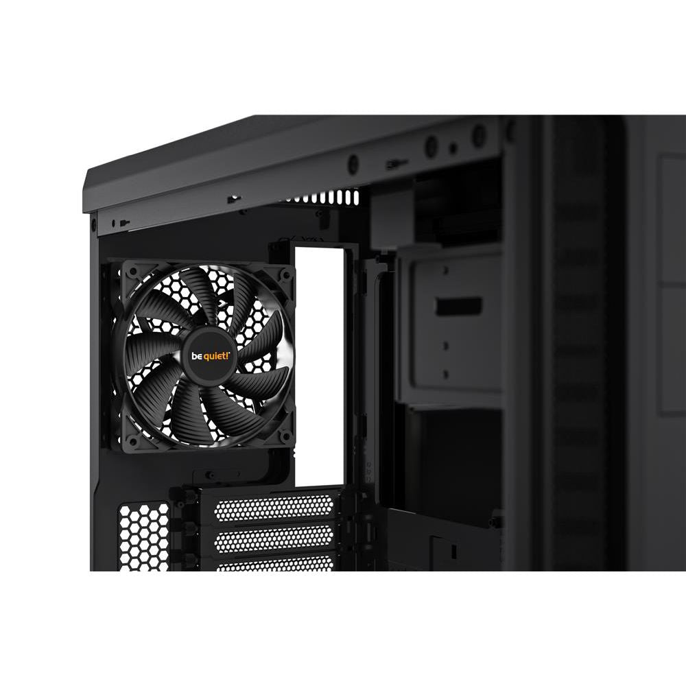 be quiet! Pure Base 600 Black Gehäuse schwarz gedämmt 2 vorinstallierte Pure Wings 2 Lüfter