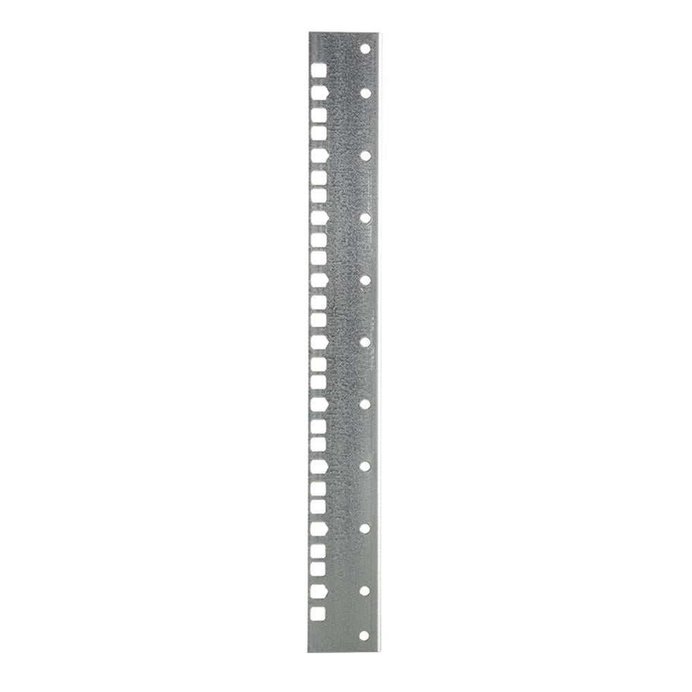 Canovate 19" Einbauprofil für Wandschränke – 9HE, verzinktes Stahlblech