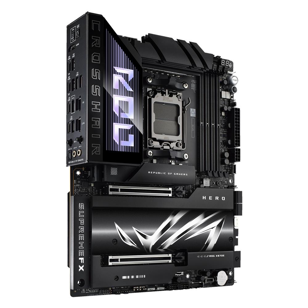 ASUS ROG CROSSHAIR X870E HERO Mainboard AM5 ATX DDR5 PCIe 5.0 Wi-Fi 7