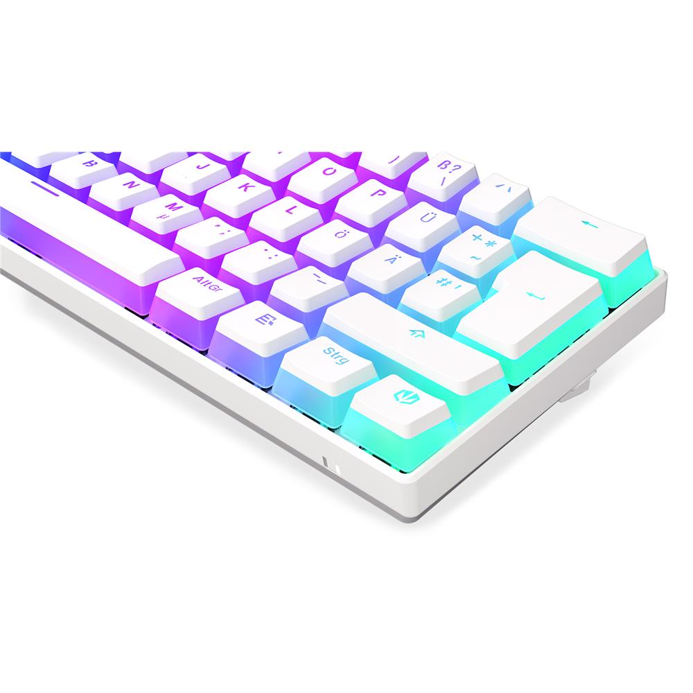 ENDORFY Thock Compact Wireless Tastatur DE Layout Kailh Box Red Weiß