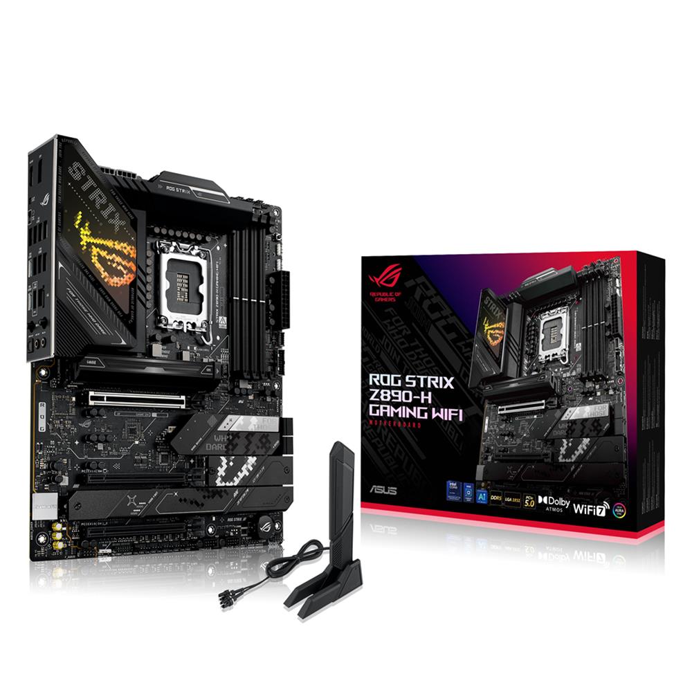 ASUS ROG STRIX Z890-H GAMING WIFI Mainboard LGA 1851 ATX DDR5 PCIe 5.0 WiFi 7