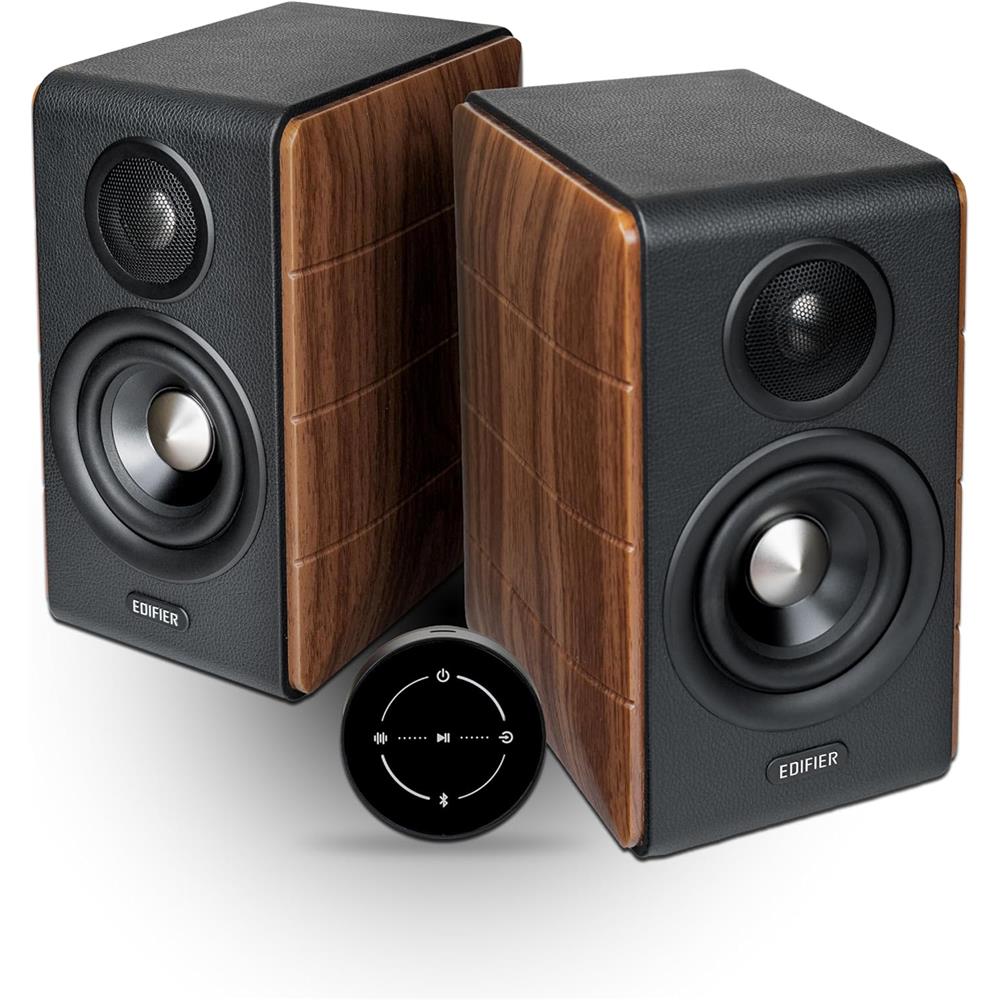 Edifier S880DB MKII – Hi‑Res Wireless 2.0 Lautsprecher, 88W, Walnuss