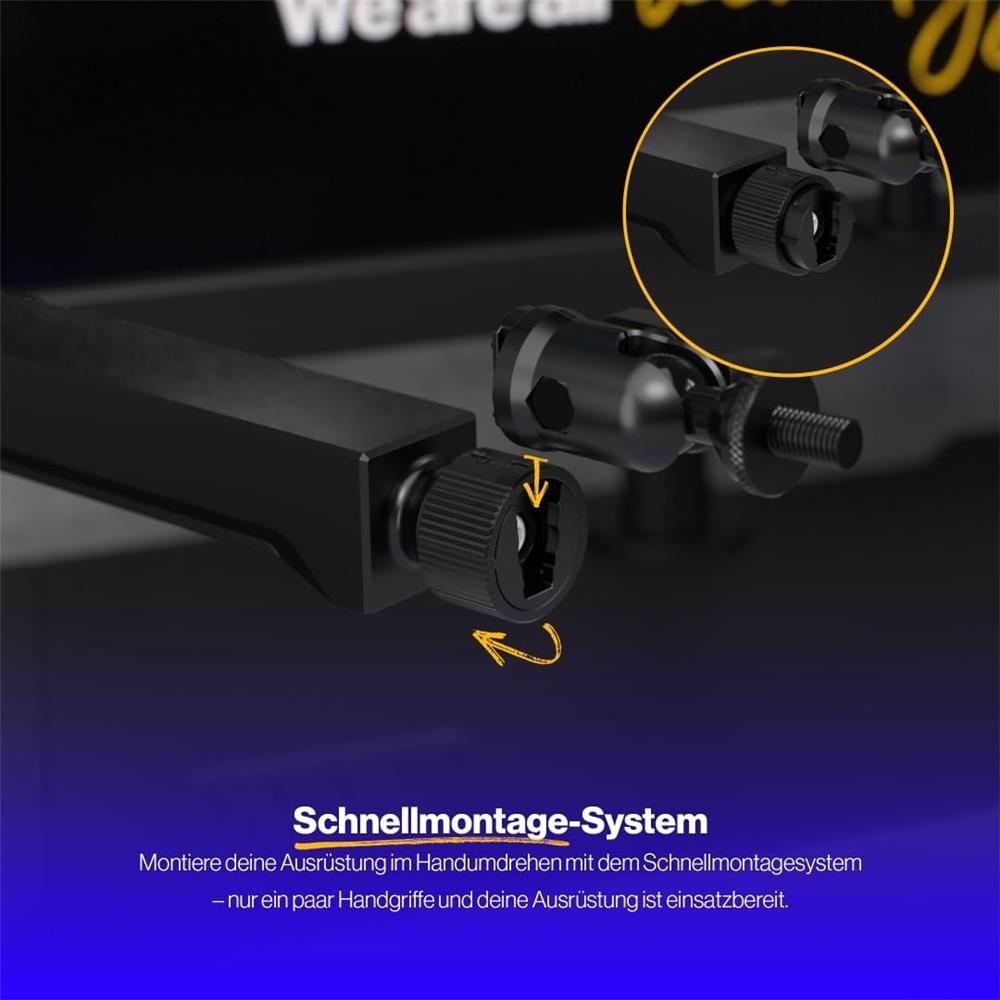 ENDORFY Broadcast Low Profile Boom Arm Mikrofonarm für Streaming und Podcasting