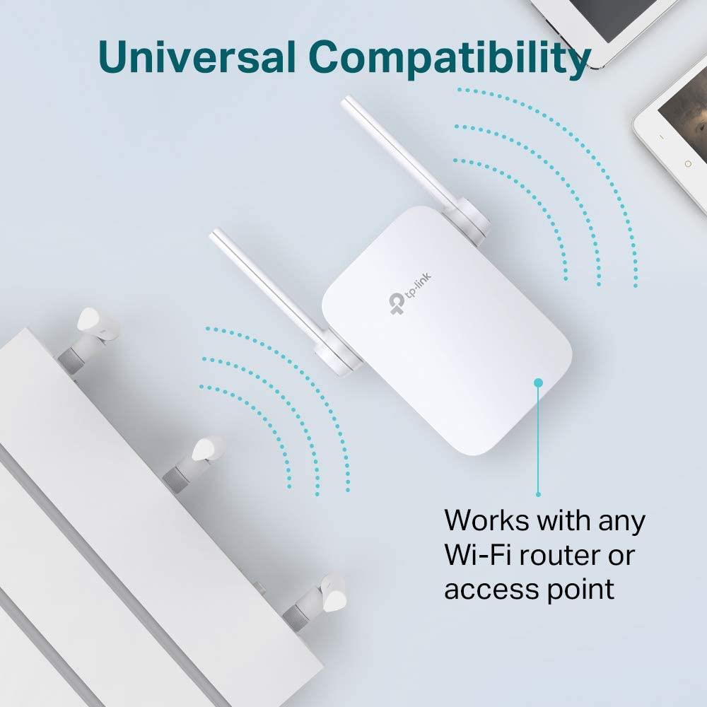 TP-Link TL-WA855RE l WLAN Repeater 300 Mbps WLAN Verstärker LAN Port WPS weiß l refurbished