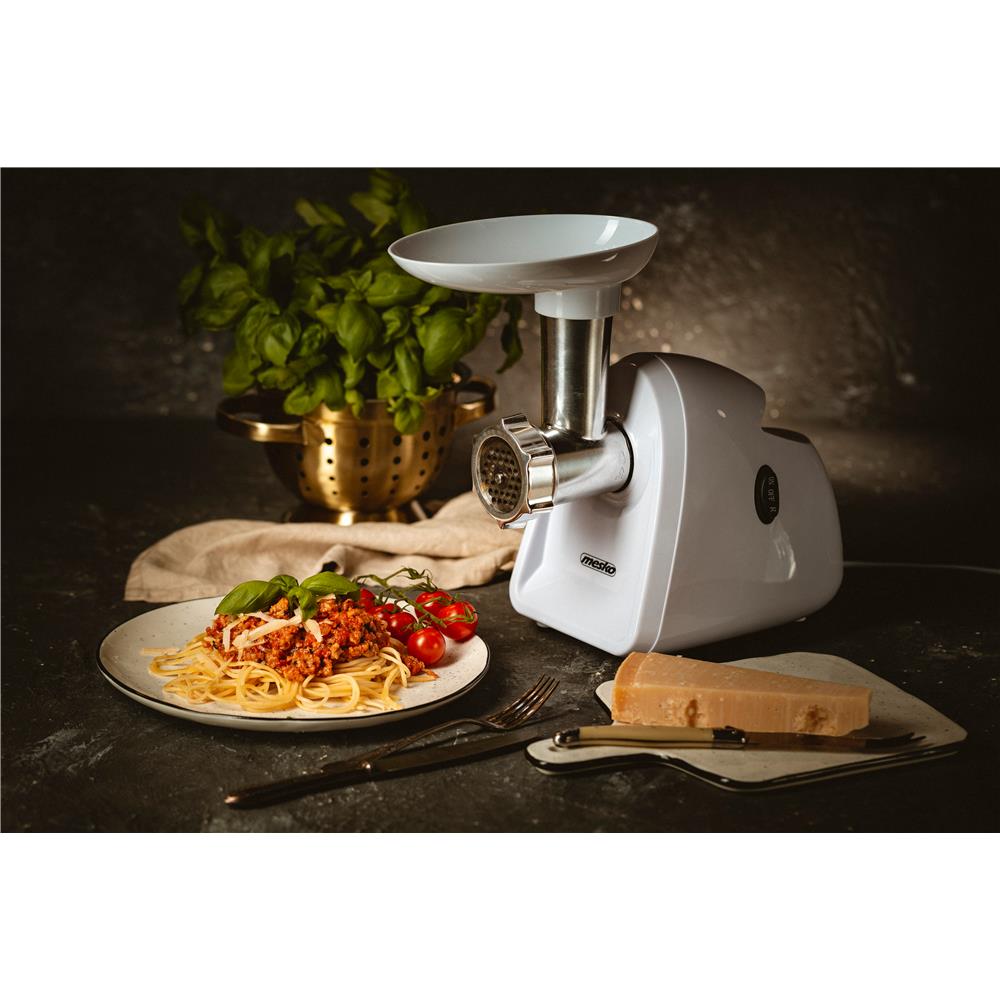 Mesko MS 4809 Fleischwolf 1500 Watt Elektrisch Weiß