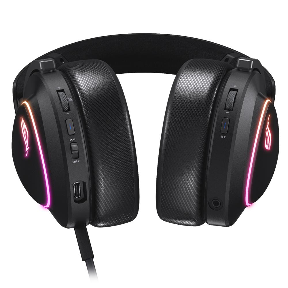 ASUS ROG Delta II Gaming Headset – Kabellos, RGB, 110h Akku, Tri-Mode