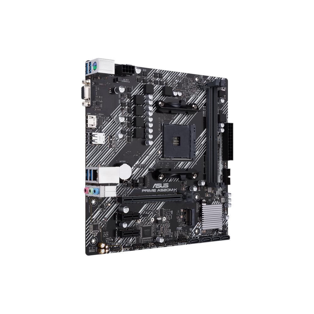 ASUS PRIME A520M-K Mainboard AM4 micro ATX M.2 USB 3.2 Gen 1