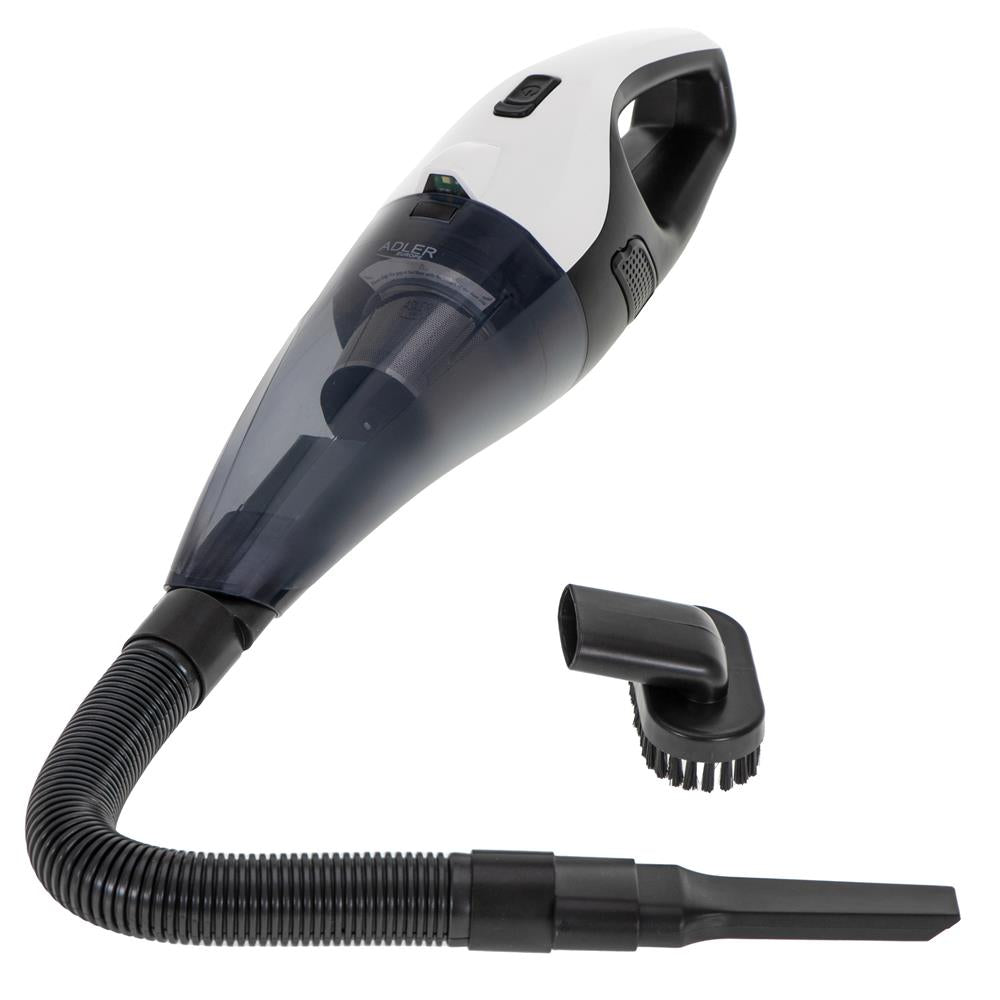 Adler AD 7059 Autostaubsauger Handstaubsauger mit LED Licht Weiß Schwarz