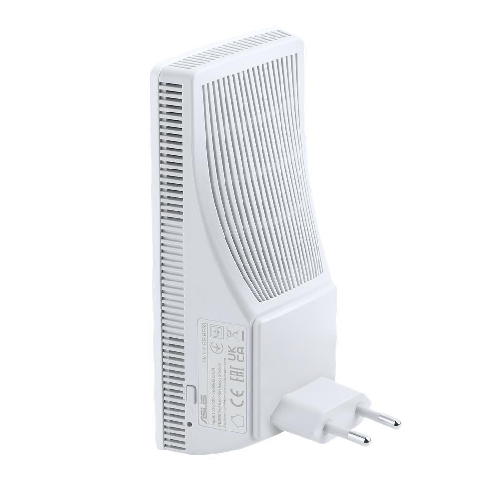ASUS RP‑BE58 BE3600 WiFi 7 Dual Band AiMesh Repeater für nahtloses Mesh‑WLAN