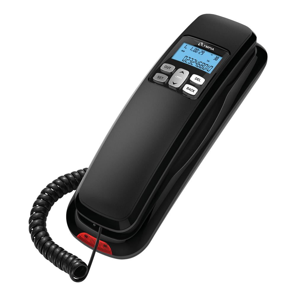 Olympia Großtastentelefon 4510 Festnetztelefon mit großen Tasten Schwarz