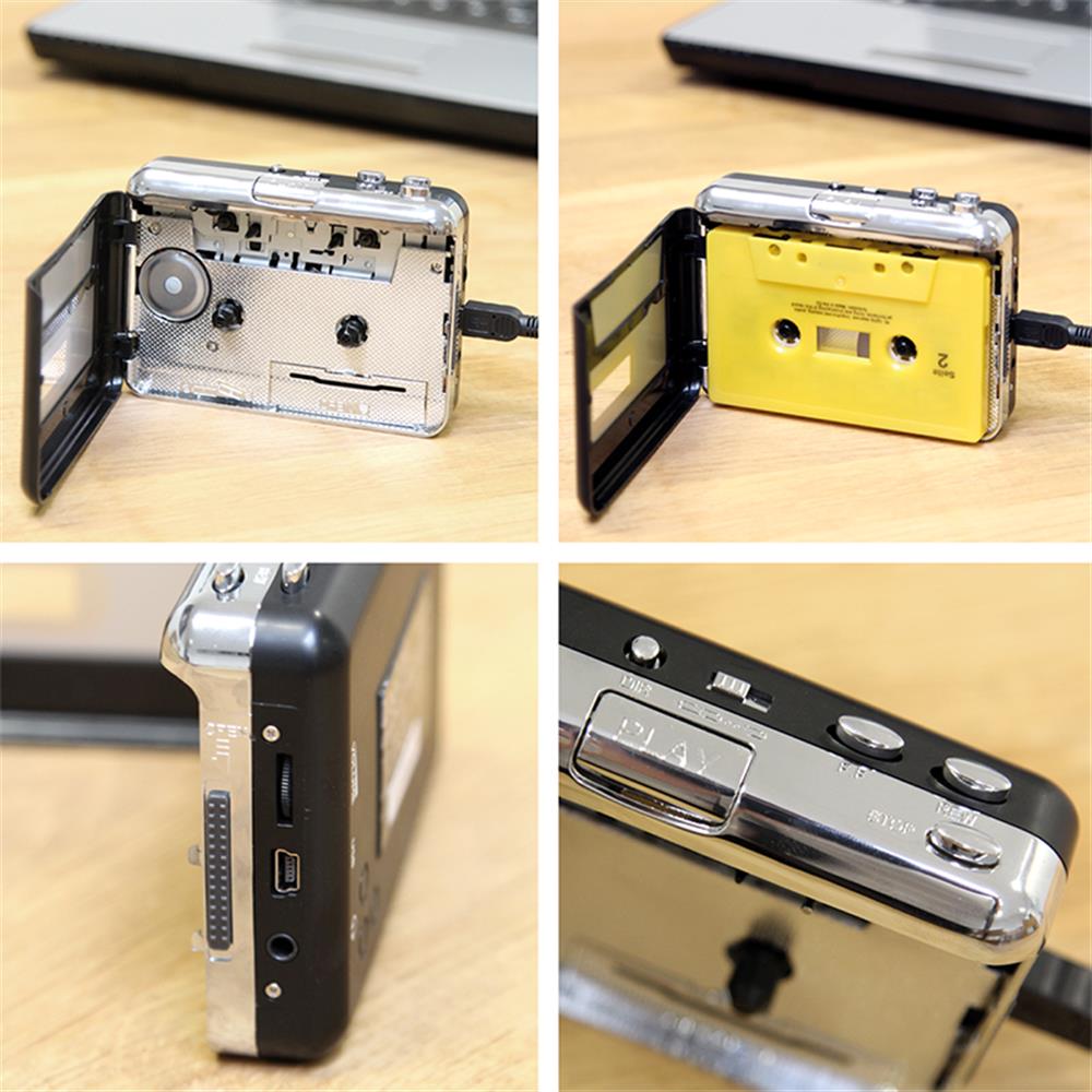 LogiLink Kassetten-Digitalisierer mit USB-Anschluss und MP3-Konvertierung