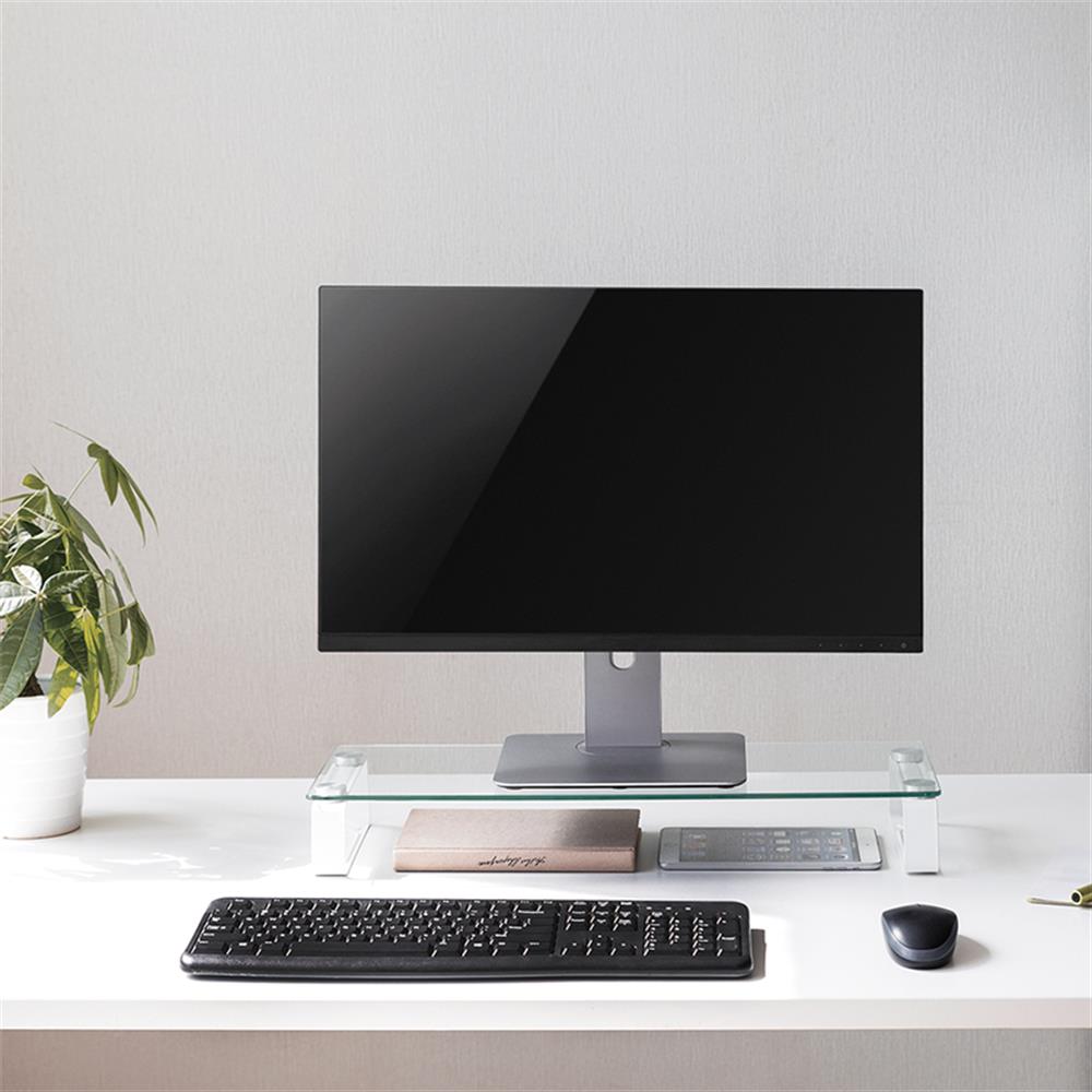 LogiLink Monitorerhöhung aus Glas 560 mm