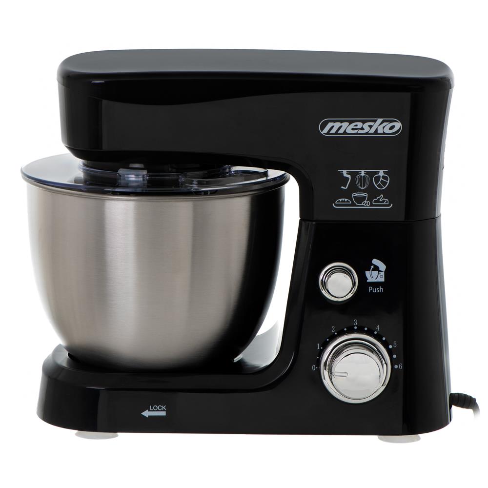 Mesko MS 4217 Küchenmaschine 1200 Watt 3,5 Liter Schwarz