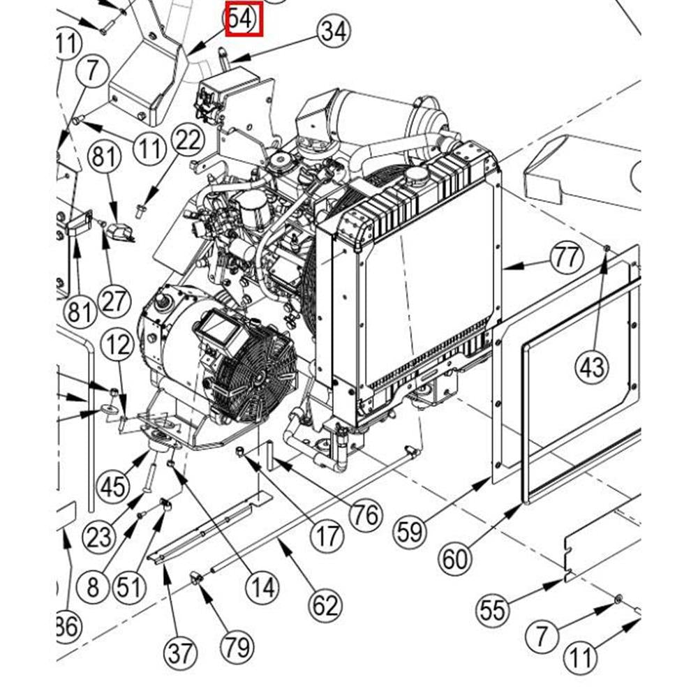 Nilfisk Original 56510159 Luftreiniger MNT Weldt Ersatzteil