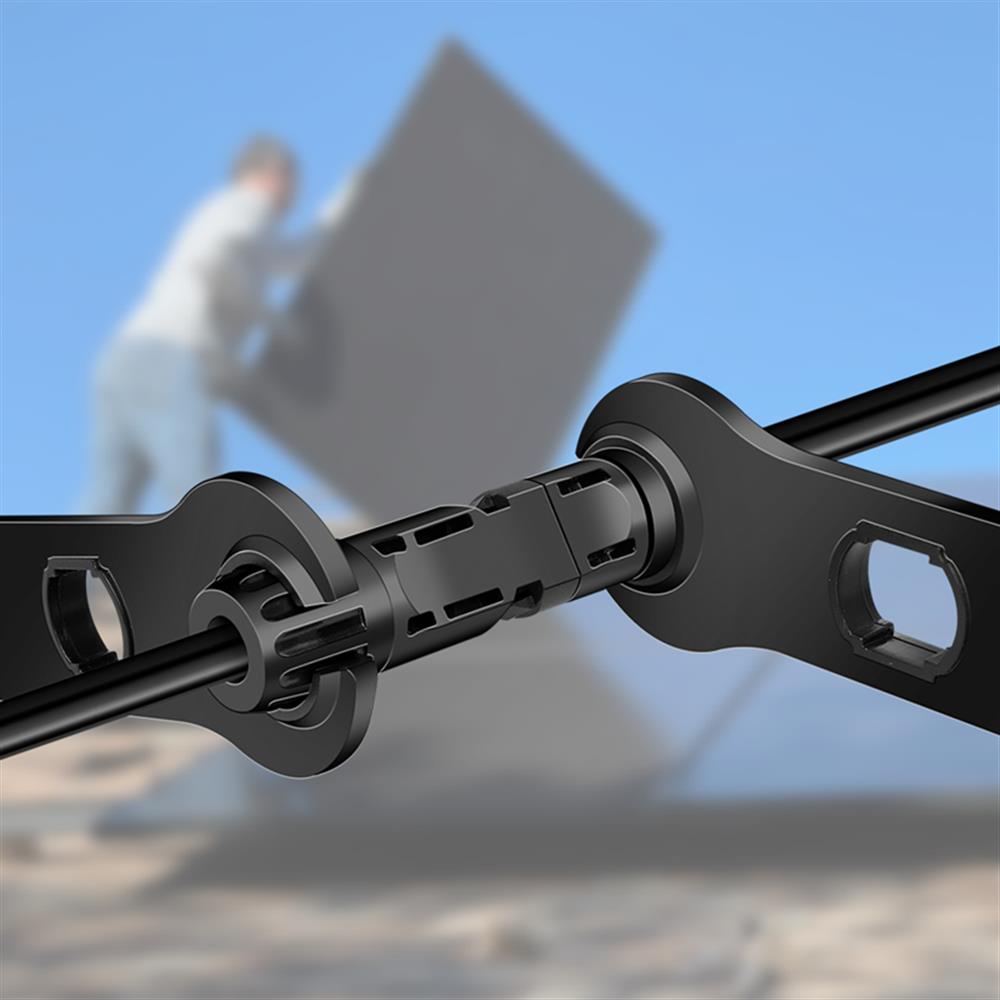 LogiLink Montageschlüsselsatz für PV-Solarkabelstecker, 2 Stück, Schwarz