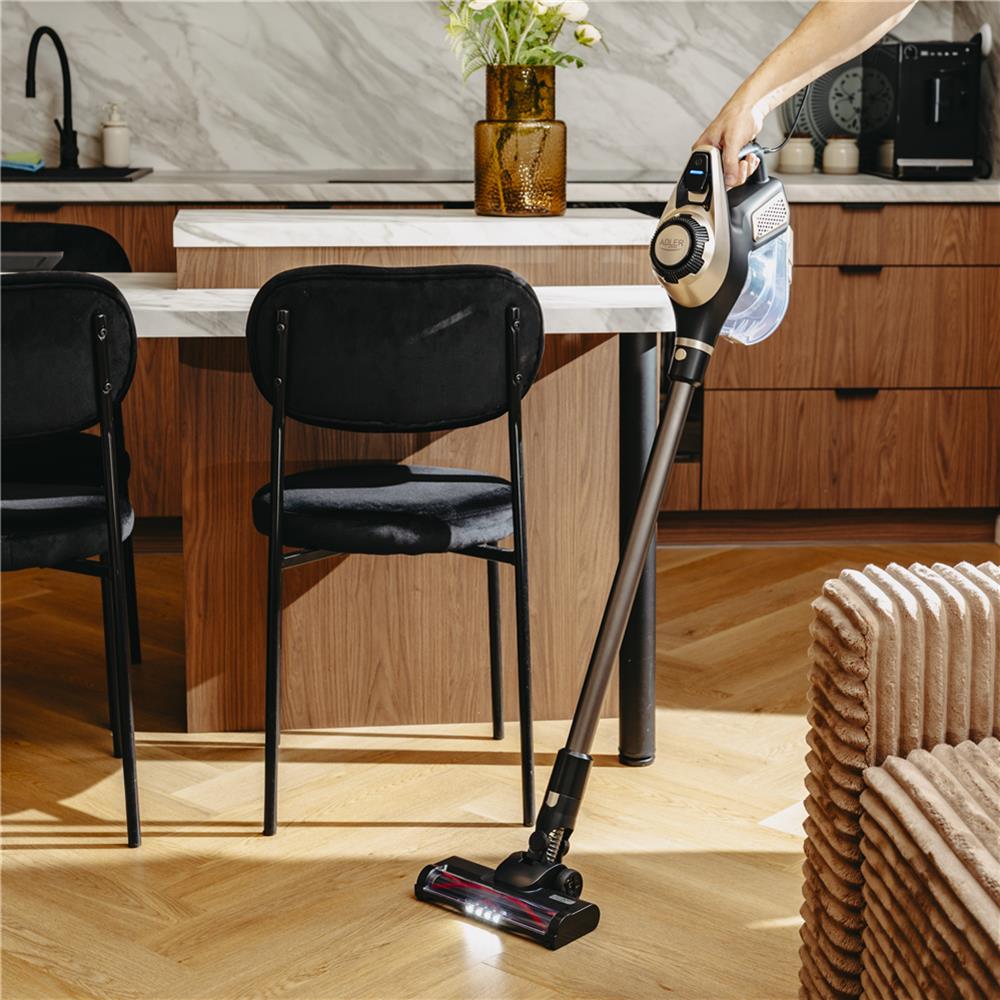 Adler AD 7083 Kabelstaubsauger mit 3 Stufen Filtersystem Gold