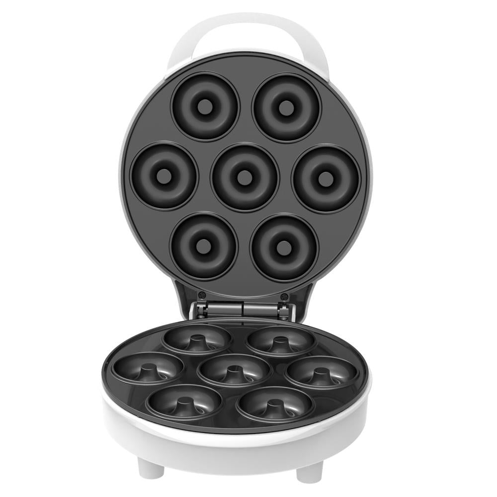 Adler AD 3075 Donut Maker für 7 Donuts mit Antihaftbeschichtung Weiß