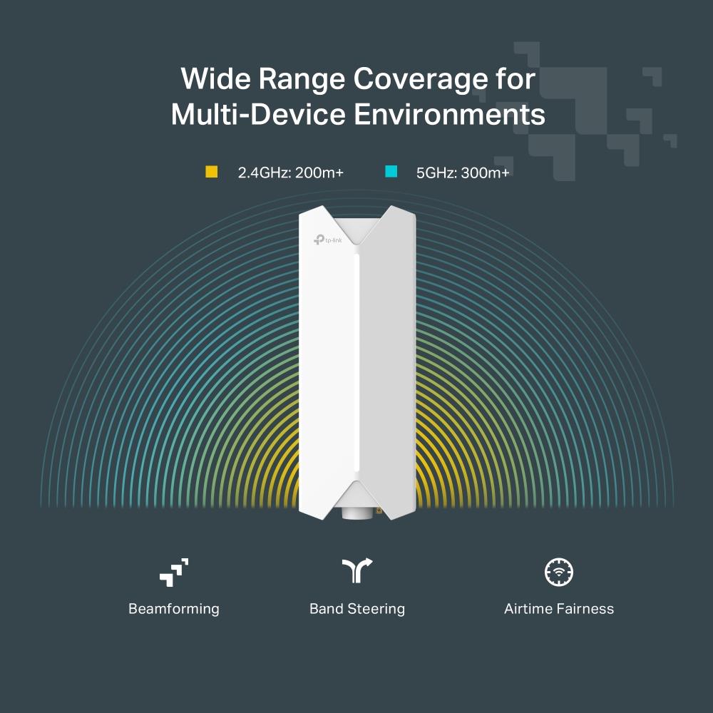 TP-Link Festa F65 Outdoor AX3000 WiFi 6 Access Point Outdoor PoE Dual Band