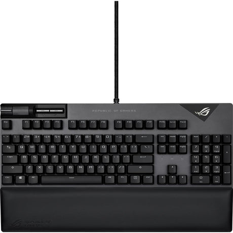 ASUS ROG Strix Flare II mechanische Gaming-Tastatur Deutsches Layout 8000 Hz Polling-Rate RGB-Beleuchtung
