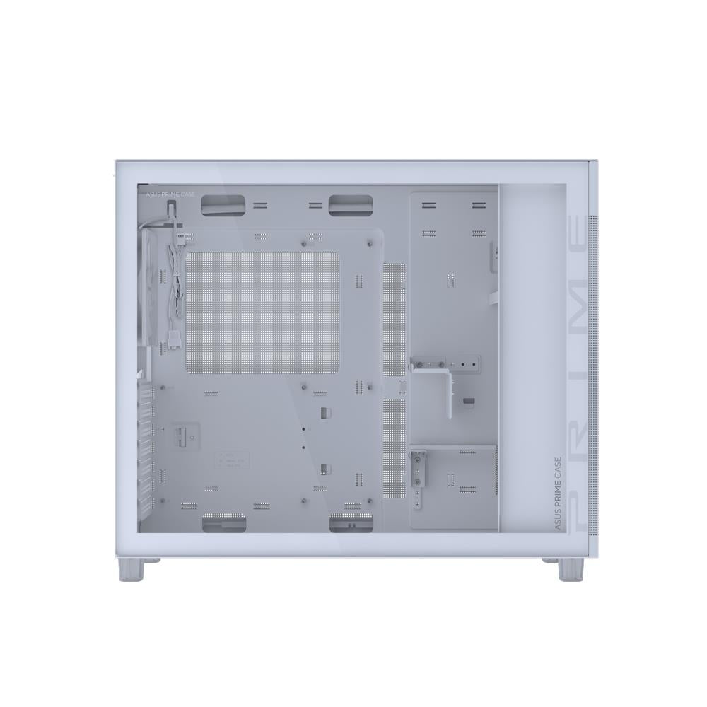 ASUS Prime AP303 TG ATX PC Gehäuse White mit 360 mm Radiator und USB 20Gbps