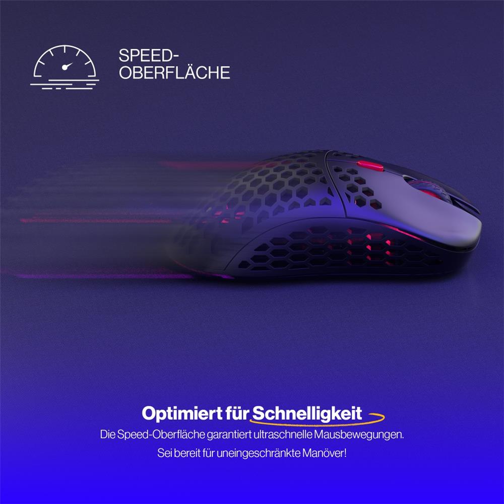 ENDORFY Cordura Speed XL Gaming Mauspad schwarz rutschfest wasserdicht 90 cm