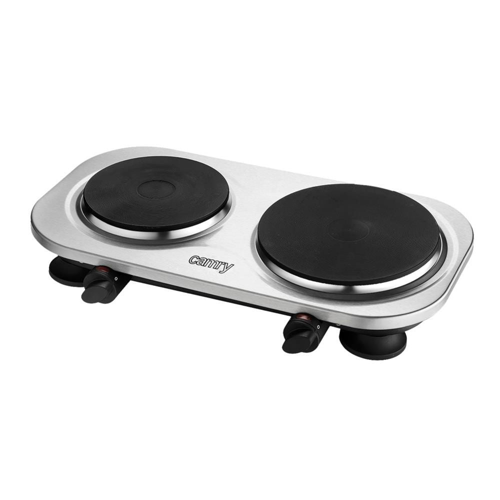 Camry CR 6511 Doppelkochplatte 2500 Watt Silber