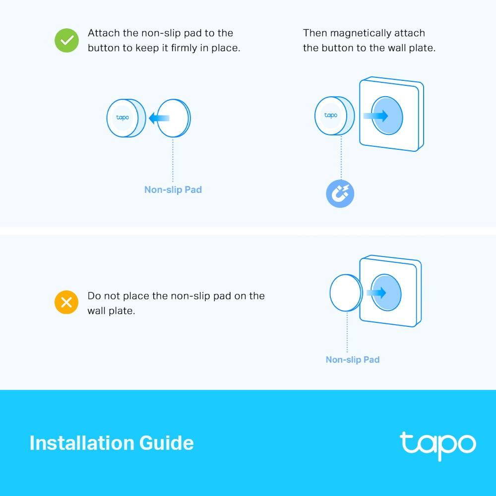 TP-Link Tapo S200D – Smarter Dimmschalter mit Drehfunktion & flexibler Montage