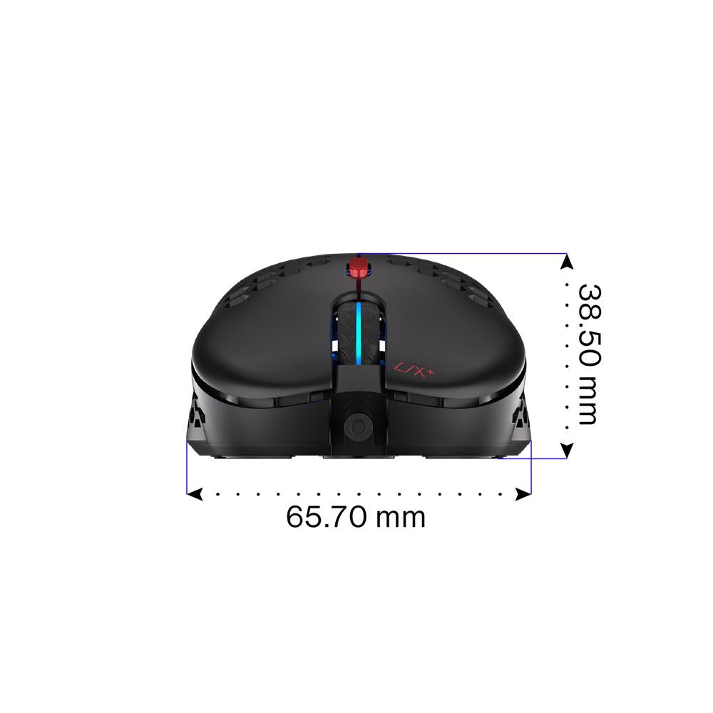 ENDORFY LIX Plus, Ultraleichte Gaming-Maus (59 g), 19000 DPI, Schwarz | EY6A001