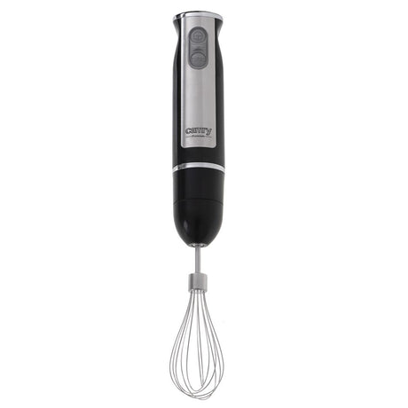 Camry CR 4621 Stabmixer Mini Set 2in1 Schneebesen 600 Watt Handmixer Edelstahl schwarz